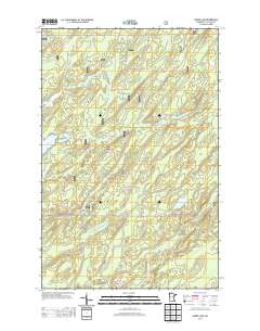 Harris Lake 2013 topographic map thumbnail