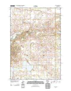 Hawick 2013 topographic map thumbnail