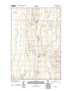 Hawley NW 2013 topographic map thumbnail