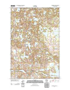 Heilberger Lake 2013 topographic map thumbnail