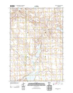 Heron Lake NW 2013 topographic map thumbnail