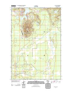 Hill City 2013 topographic map thumbnail