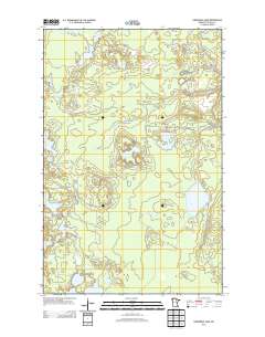 Horsehead Lake 2013 topographic map thumbnail
