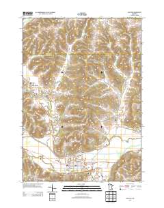 Houston 2013 topographic map thumbnail