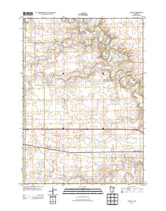 Huntley 2013 topographic map thumbnail