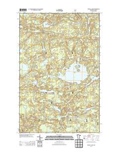 Isabella Lake 2013 topographic map thumbnail