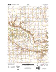Iverson Lake 2013 topographic map thumbnail