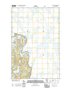 Jackfish Lake 2013 topographic map thumbnail