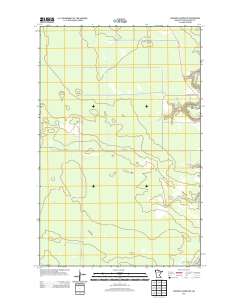 Johnson Landing NE 2013 topographic map thumbnail