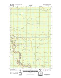 Johnson Landing NW 2013 topographic map thumbnail