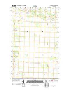Juneberry Ridge 2013 topographic map thumbnail