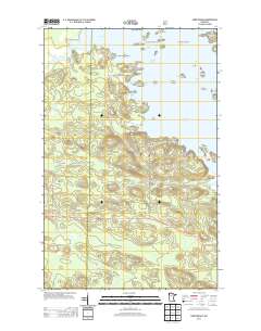 Kabetogama 2013 topographic map thumbnail