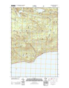 Kadunce River 2013 topographic map thumbnail