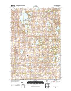 Kensington 2013 topographic map thumbnail