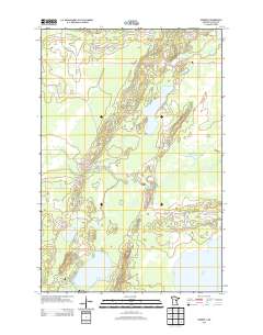 Kimberly 2013 topographic map thumbnail