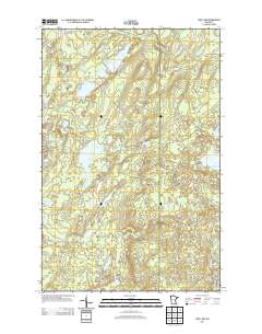 King Lake 2013 topographic map thumbnail