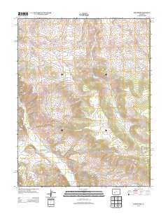 Powderhorn 2013 topographic map thumbnail