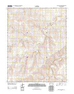 North Plum Creek SE 2013 topographic map thumbnail