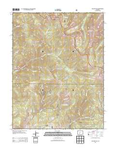 Pahlone Peak 2013 topographic map thumbnail
