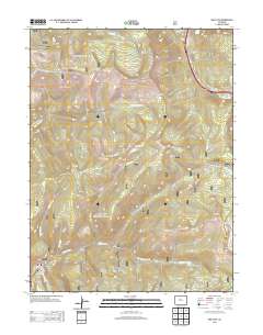 Red Cliff 2013 topographic map thumbnail