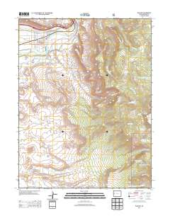 Palisade 2013 topographic map thumbnail