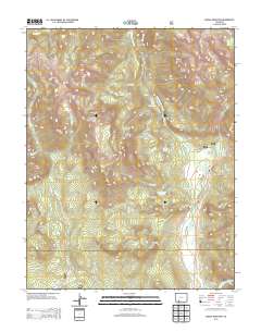 Saddle Mountain 2013 topographic map thumbnail