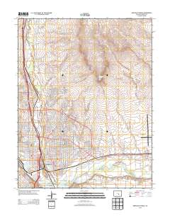 Northeast Pueblo 2013 topographic map thumbnail