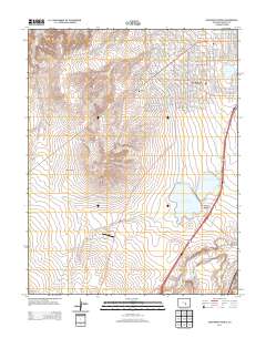 Southwest Pueblo 2013 topographic map thumbnail