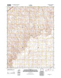 Uhler Ranch 2013 topographic map thumbnail