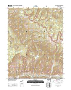 Toner Reservoir 2013 topographic map thumbnail