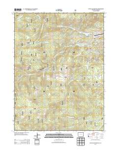 South Bald Mountain 2013 topographic map thumbnail