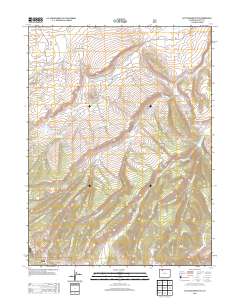 Rattlesnake Butte 2013 topographic map thumbnail