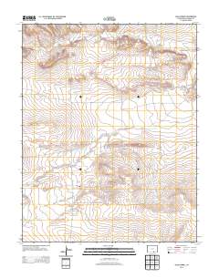 Vega Corral 2013 topographic map thumbnail