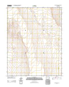 The Pinnacles 2013 topographic map thumbnail