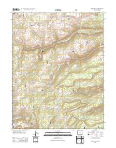 Snipe Mountain 2013 topographic map thumbnail