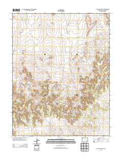 Plug Hat Ranch 2013 topographic map thumbnail