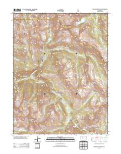 Snowmass Mountain 2013 topographic map thumbnail