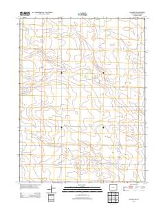 Venango SW 2013 topographic map thumbnail