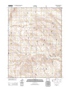 Raymer NW 2013 topographic map thumbnail