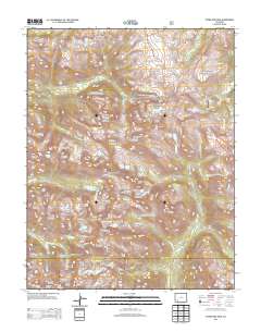 Storm King Peak 2013 topographic map thumbnail