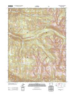 Thimble Rock 2013 topographic map thumbnail