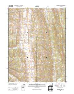 Thirteenmile Creek 2013 topographic map thumbnail