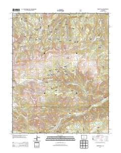 Summitville 2013 topographic map thumbnail