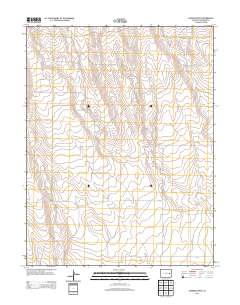 Sanders Ranch 2013 topographic map thumbnail