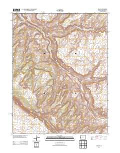 Uravan 2013 topographic map preview