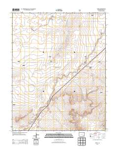 Timpas 2013 topographic map thumbnail