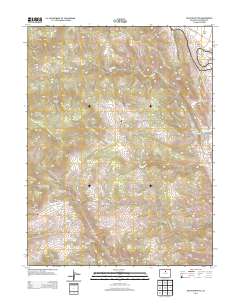 Ralston Buttes 2013 topographic map thumbnail