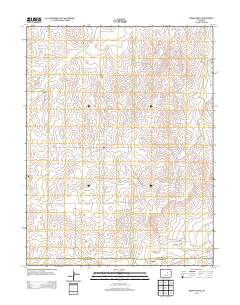 Ramah North 2013 topographic map thumbnail