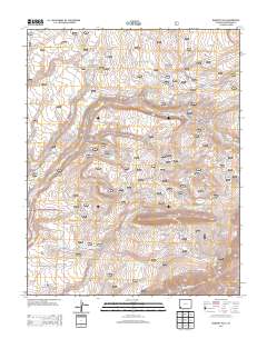 Rampart Hills 2013 topographic map thumbnail