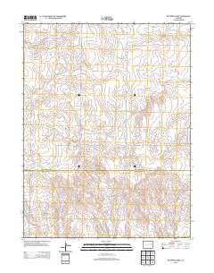 Big Spring Creek 2013 topographic map thumbnail